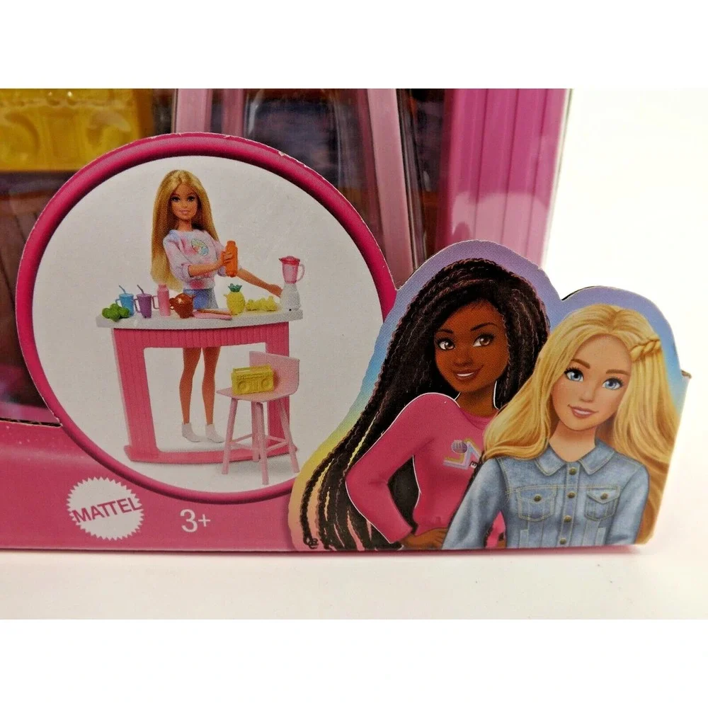 Barbie Accessories Doll House Furniture and Decor  Poolside Smoothie Bar